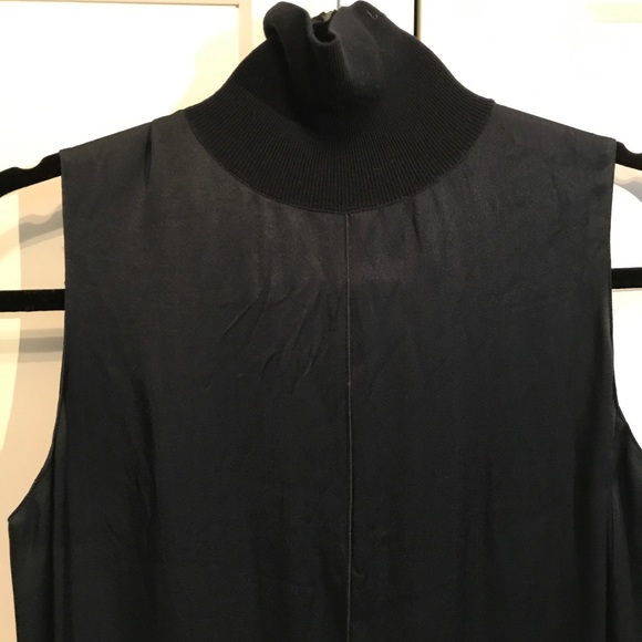 Rag & Bone navy blue silk dress - Picture 4 of 5